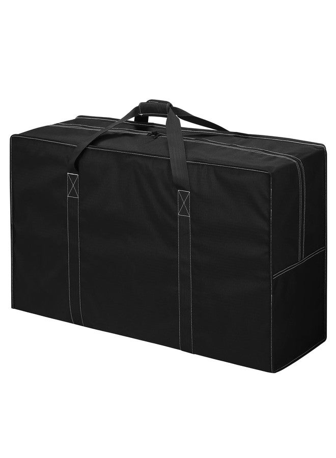 iFARADAY 155L Extra Large Duffle Bag - 42 inch Heavy Duty & Water Resistant Duffel Bag Durable Luggage Storage Bag for Camping, Travel, Sports (Black) - Image 1
